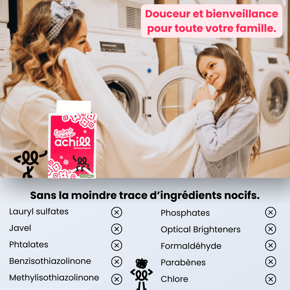 Feuilles de lessive - Achill